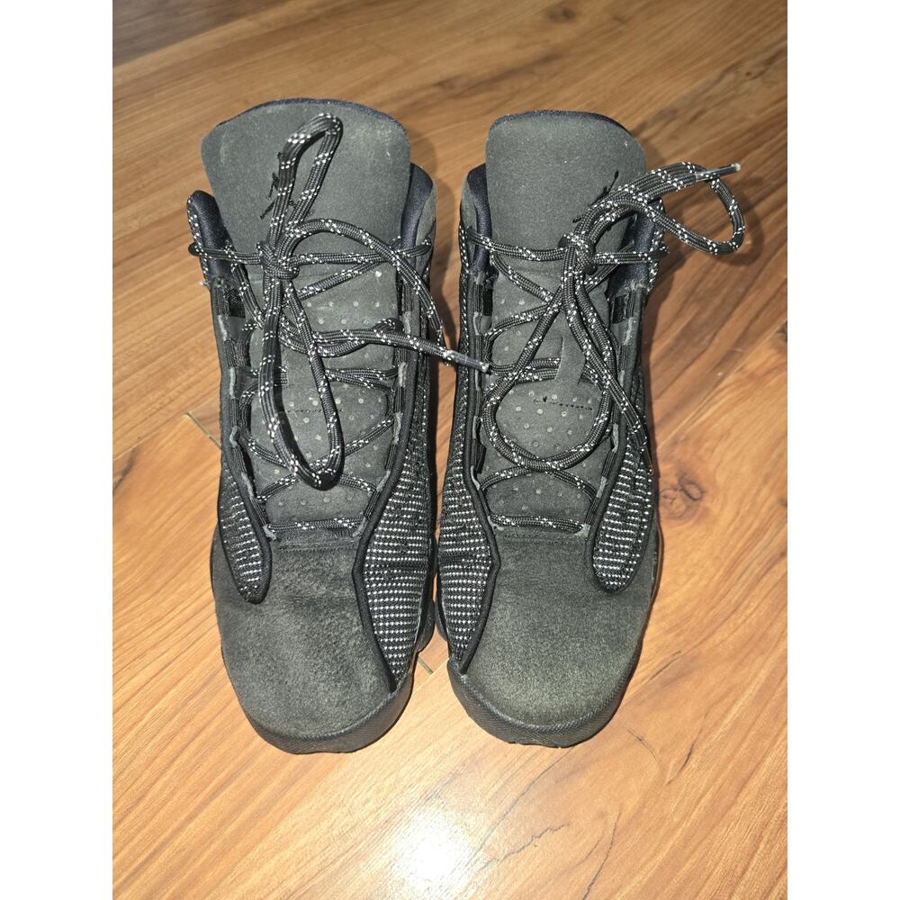 Size 5y = 7 Womens Air Jordan 13 Retro Black Cat - Picture 2 of 7